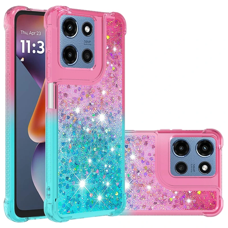 For Motorola Moto G Stylus 5G 2025 Cover Glitter Dynamic Liquid Case on For Funda Motorola Moto G Stylus 5G 2025 Phone Case Etui