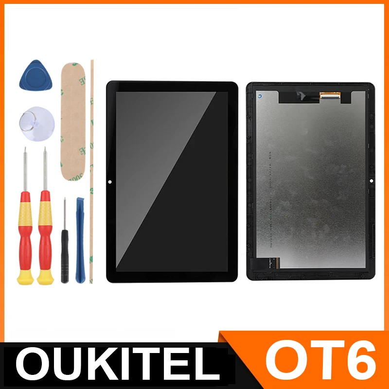 

For OUKITEL OT6 OT6 Kids/10.1" FHD+ LCD Display + Touch Screen + With Frame