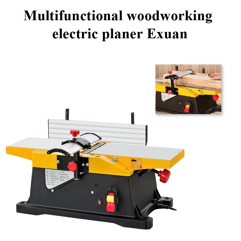 

Multifunctional Electric Planer Woodworking Electric Planer Desktop Power Tools Small Household Power Tools Wood Carving Center