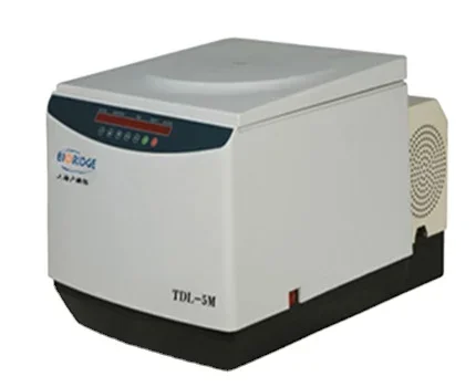 Laboratory Tabletop Centrifuge with Digital Display, Large Capacity