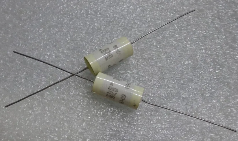 

10PCS AEROVOX 0.12uf 200v 120nf 124 axial film capacitor