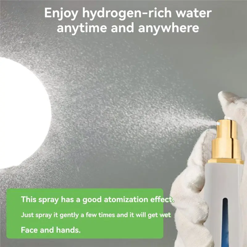 A35R 20ml Przenośny, ładowalny spray bogaty w wodór z dwoma regulowanymi poziomami i efektem przeciwstarzeniowym.
