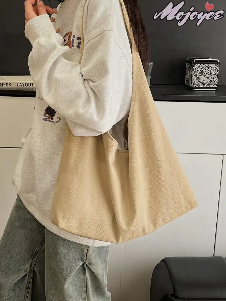 

Large Capacity Canvas Shopping Bags For Women Solid Color 2Pcs/Set Bag Rose Red Designer Girls Messenger Bag College Grocery Bag