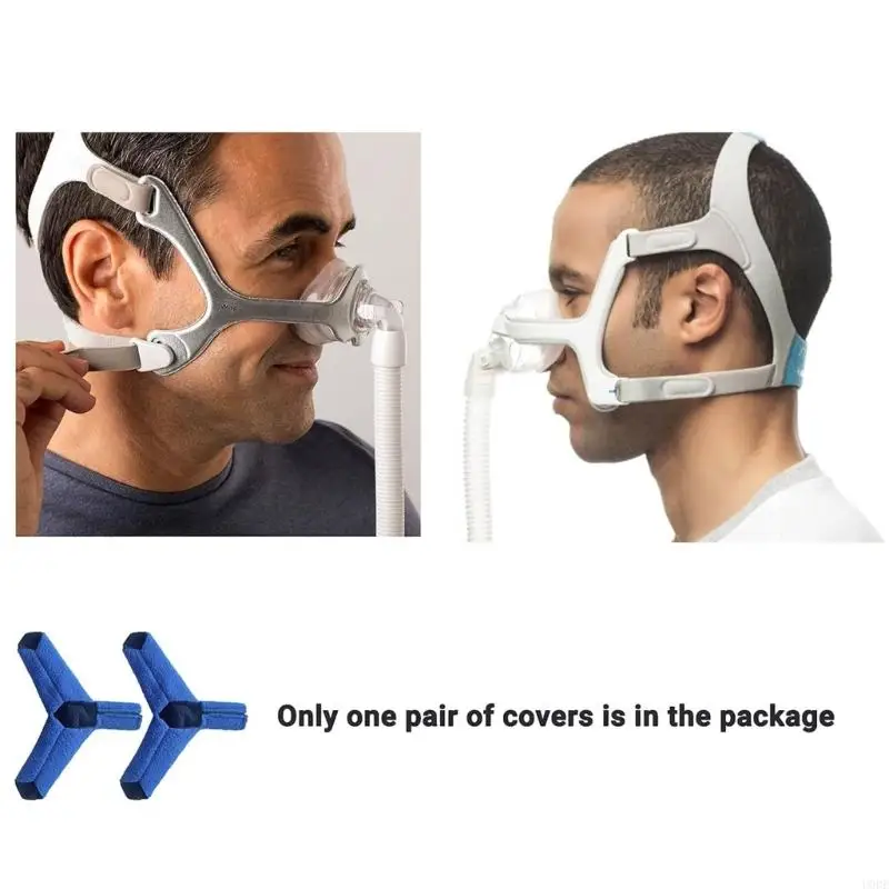 Soft Y Fleece Strap Covers Skin Friendly Replacement Accessories for N20 Nasal Mask Comfortable Skin