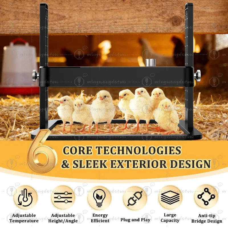 Small Brooding Kiosk With Pet Heating Heating Plate Safety Temperature Control Intelligent Chicken Heater