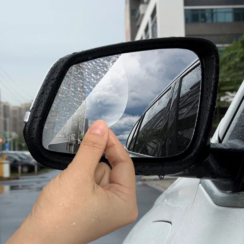 

Car Rainproof Waterproof Clear Film Rearview Mirror Protective Anti Fog Stickers For BMW X1 2016-2021 Auto Decals Accessories