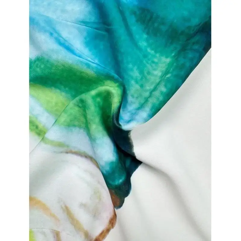 الأزواج مطابقة الأزهار طباعة ملابس رياضية كاجوال Seven Sve موسم الخريف جديد Sle المرأة Faion لا توجد العلامة التجارية المتاحة #5