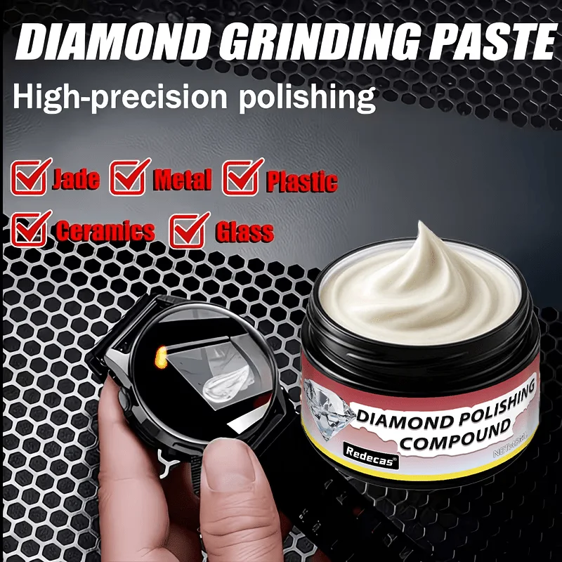 Multi-Purpose Diamond Polish, Restore Jewelry Metal Gem Luster for Pros & Hobbyists
