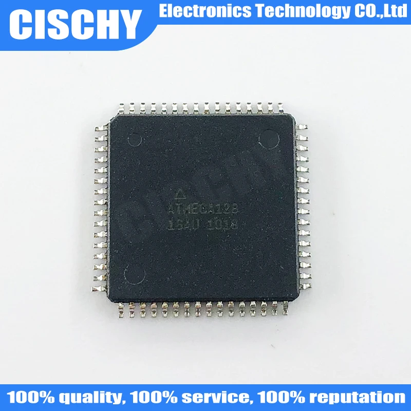 1pcs/lot ATMEGA128 ATMEGA128-16AU ATMEGA128A-AU ATMEGA128L-8AU TQFP64 In Stock