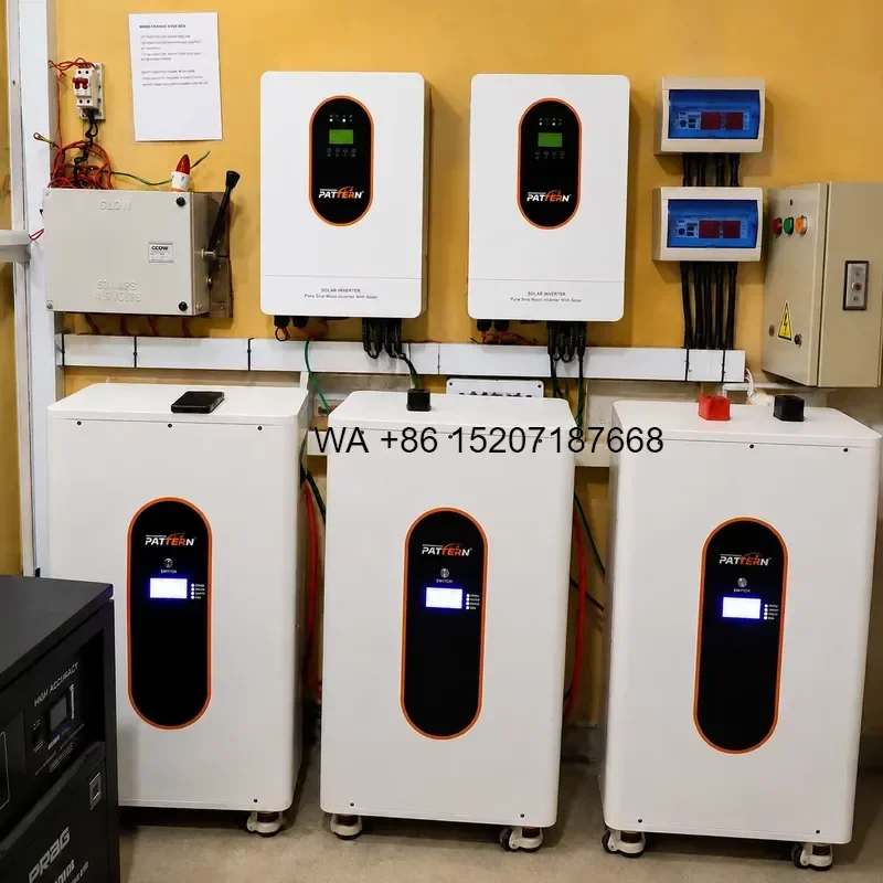 Wmwmnu for PATTERN 4.2KW 24V Smart WiFi Pure Sine Wave Hybrid Solar Inverter for Residential Energy System