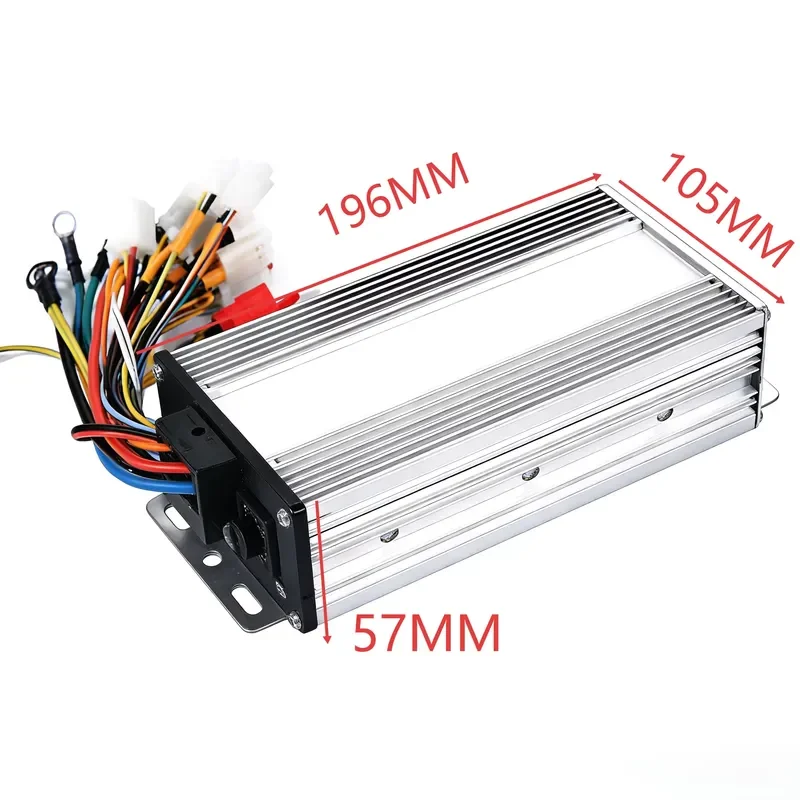 2026 Hot Sale Universal High Quality 1000w-2500W 72V 18Tube Double Brushless DC Motor Controller for Electric Bicycle Scooter