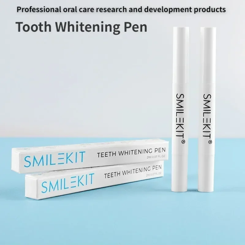 Teeth Whitening Pen Oral Care Cleaning White Bright Gel Remove Stains Yellow Plaque Freshens Breath Mouth Tooth Brushing Essence