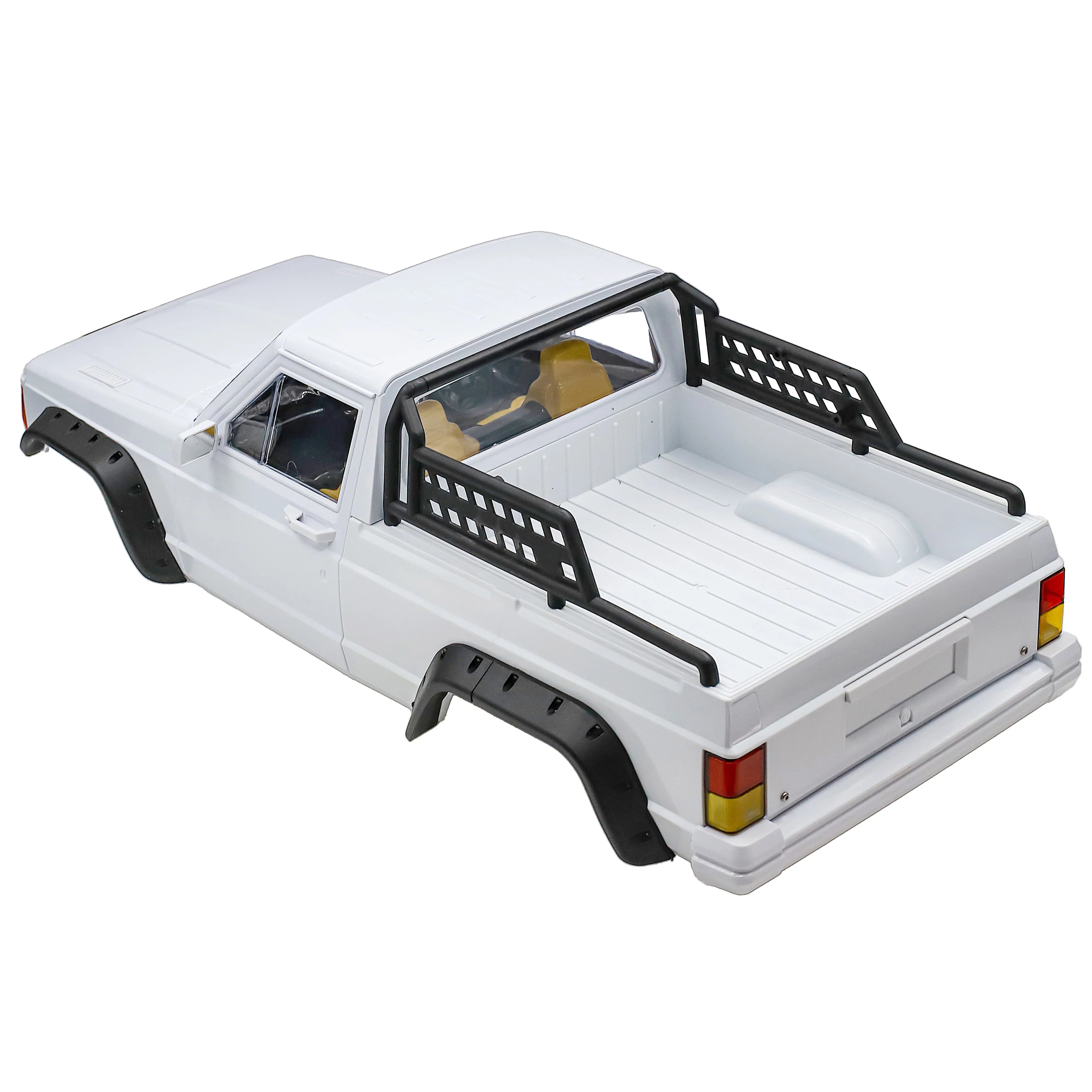 313 휠베이스 체로키 픽업 트럭 바디, 1/10 스케일 시뮬레이션 록 크롤러 하드 바디, 액시얼 SCX10 90046