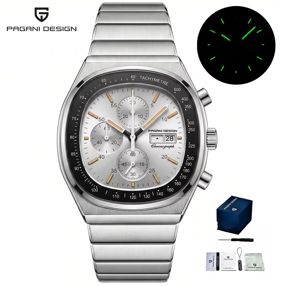PAGANI DESIGN Men's Luxury Chronograph Watch PD-1819 Japan Miyota