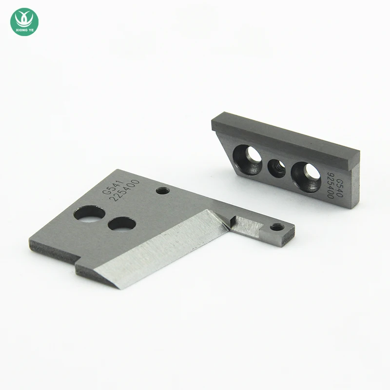 G5409-254-000 G5412-254-000 Movable & Fixed Knife Fit JUKI MOL-254 Industrial Belt Loop Attaching Sewing Machines Blade