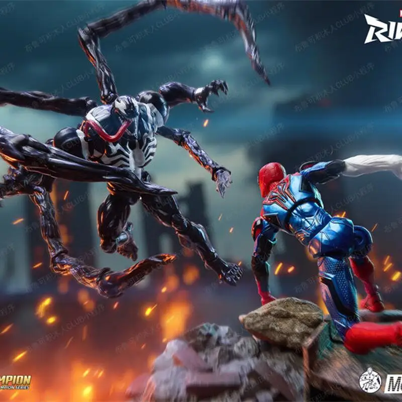 ฟิกเกอร์แอ็คชั่น BLOKEES Marvel Showdown Beyond Edition สไปเดอร์แมน เวนอม ขนาด 15 ซม. ข้อต่อขยับได้ ของสะสม ของเล่นเด็ก