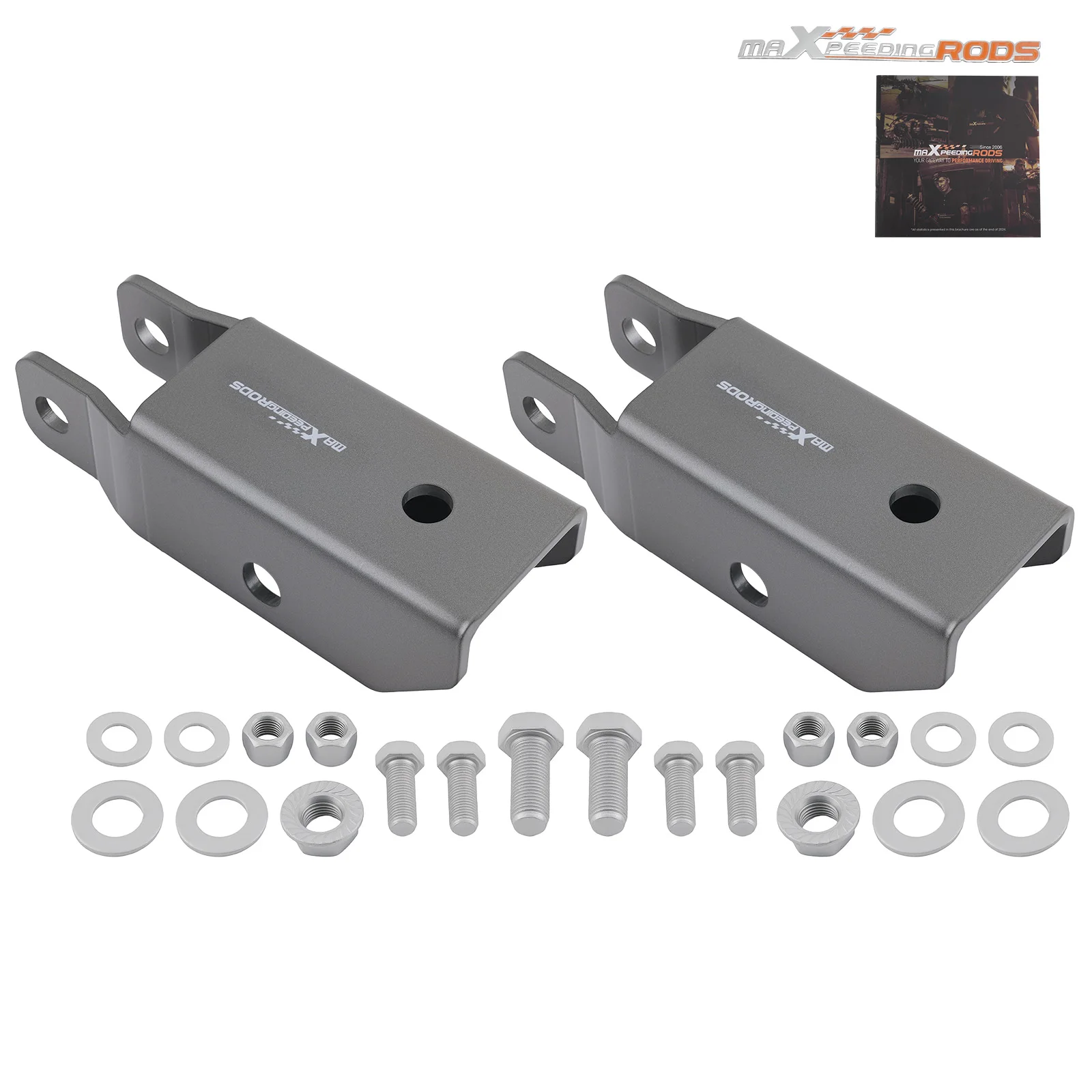 

Rear Shock Extender Kit for Ford F150 1997-2003 Std Ext Cab Carbon Steel