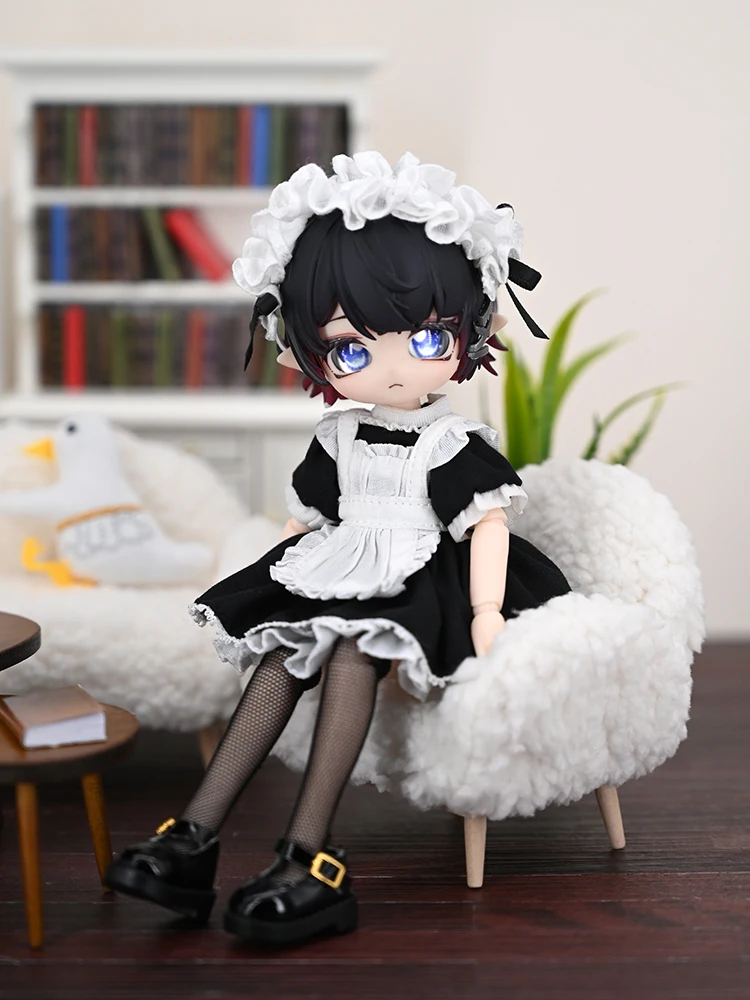 Cute12 Punten Bjd Poppenkleertjes Mjd Ob11 Pop Meid Outfit 1/12 Poppenkleertjes Accessoires Alleen Kleding