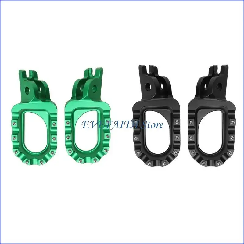 

124B подножки для мотоцикла для бездорожья, педали, подставка для ног с шипованными поверхностями, подходят для улучшенного на