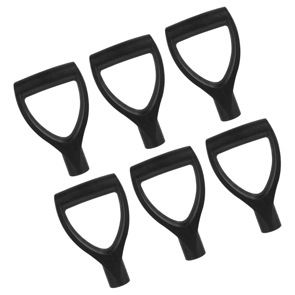 

6Pcs D-Shaped Shovel Handle Plastic Grip Replacement Sturdy Durable Fine Craftsmanship Smooth Handle Handles