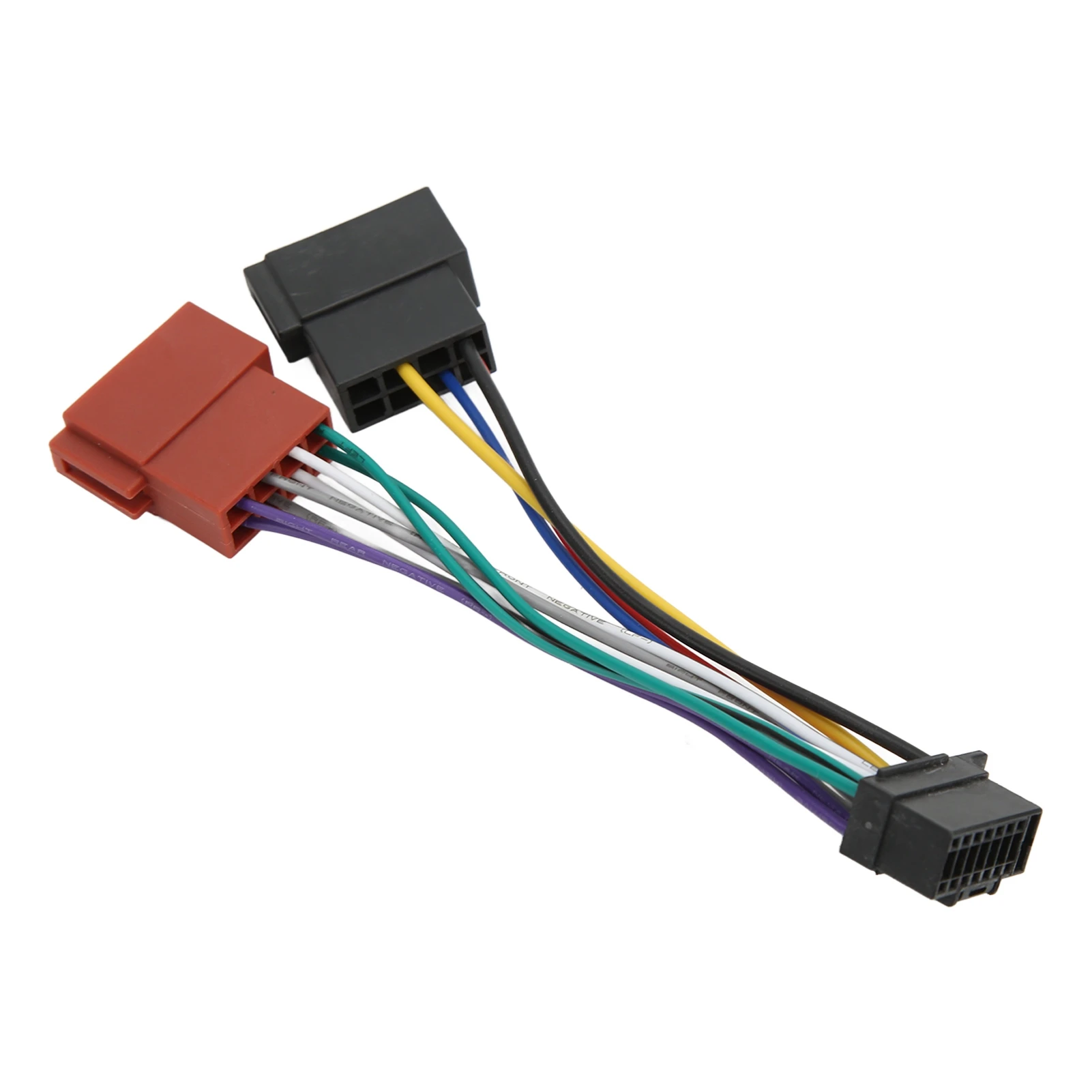 Adapter wiązki przewodów radia stereo ISO, zamiennik złącza wiązki przewodów do nowych Sony JVC