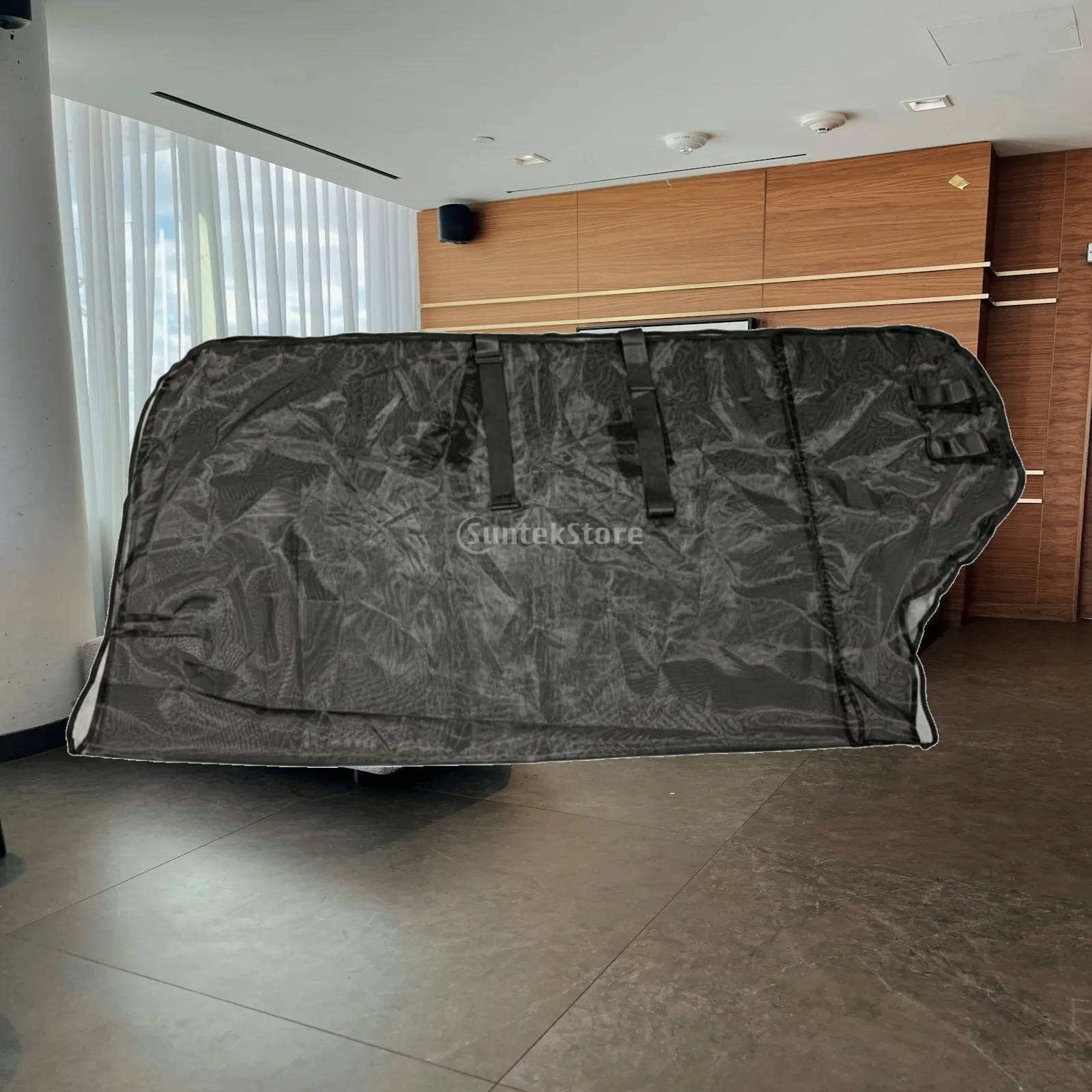 Horse Mosquito Net Breathable Mesh Fly Blanket Adjustable Summer Rug for Horses for Riding and Daily Yard Routines