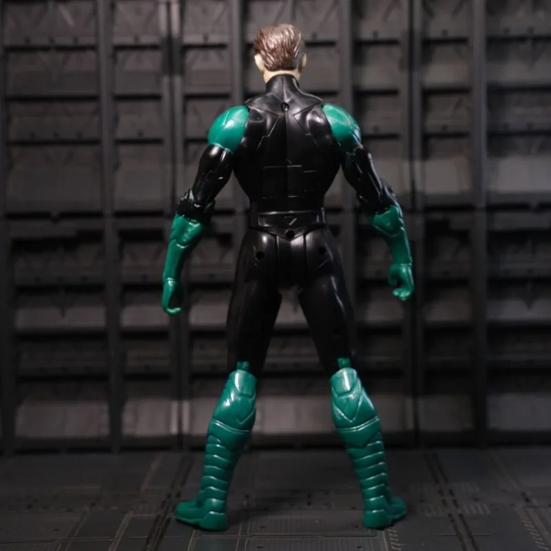 DC Justice League Anime Peripheral Green Lantern Figure Model Cartoon Creative Trends Cool Desktop Collection Ornament Gift