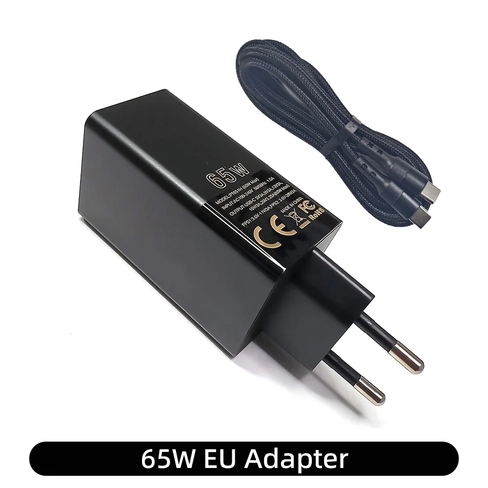 Ładowarka FMchip Pine64 TS101 65W PD Type-C do lutownicy i telefonu komórkowego z kablem i adapterem zamiennym. — zdjęcie 5