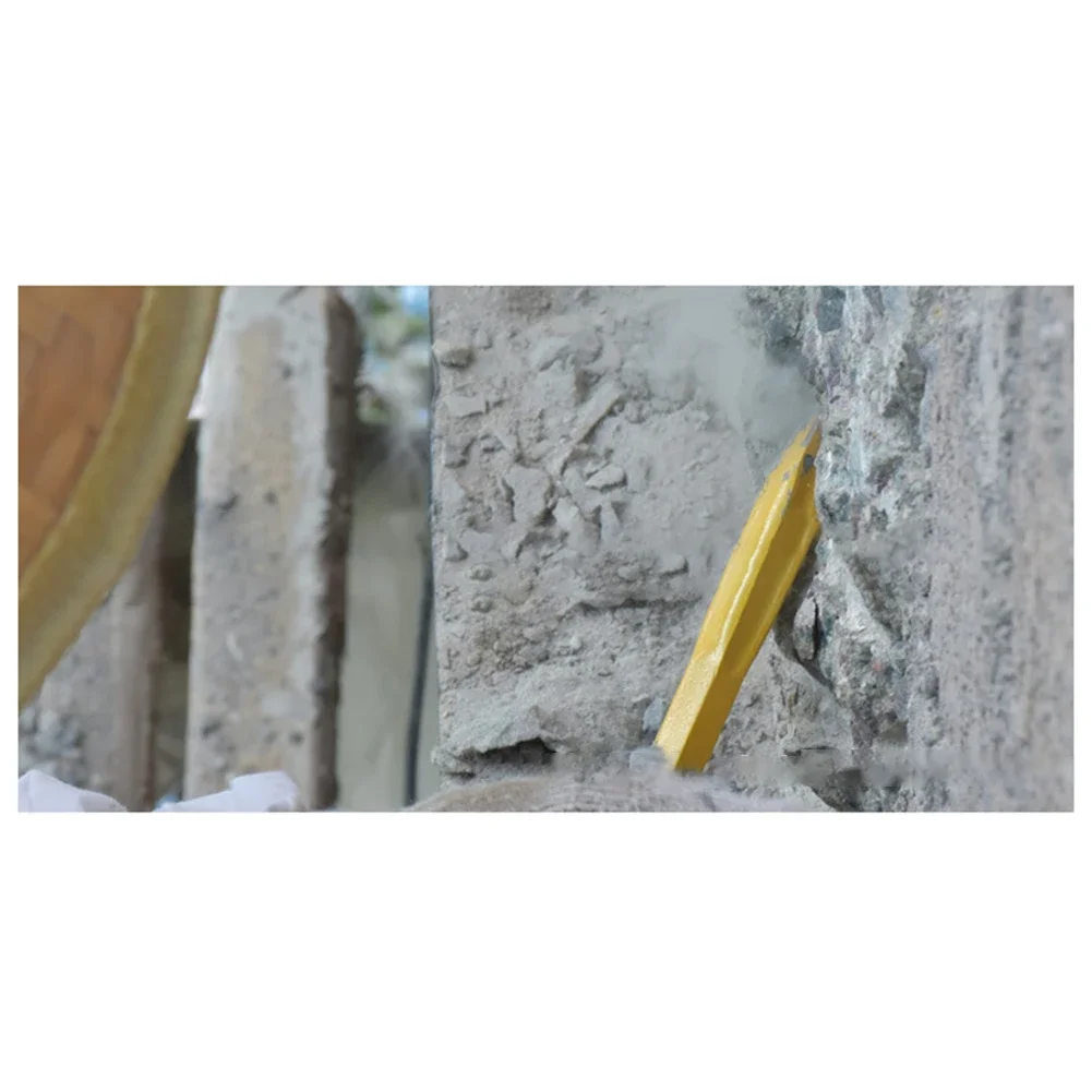 Chisel Flat Chisel Chisel Bit Brick Self-sharpening 15mm Pointed Diameter 24mm Flat Head Size 250mm/9.84'' Length