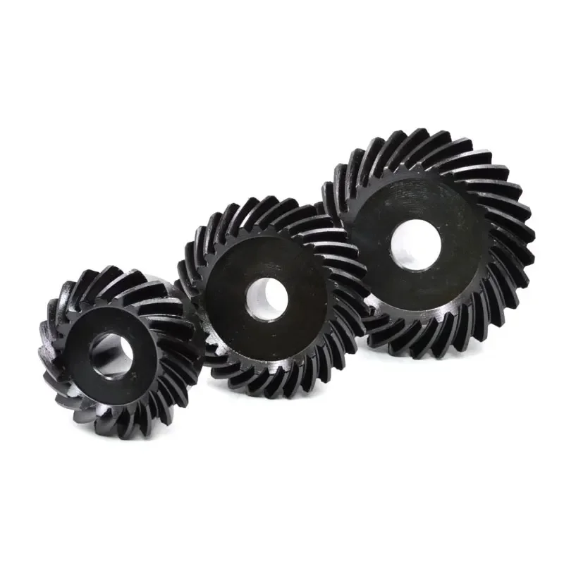 5Module 30 Teeth 1:1 Speed Ratio Precision Spiral Bevel Gear 45 Steel Hardened 90 Degree High-accuracy Pinion Gear