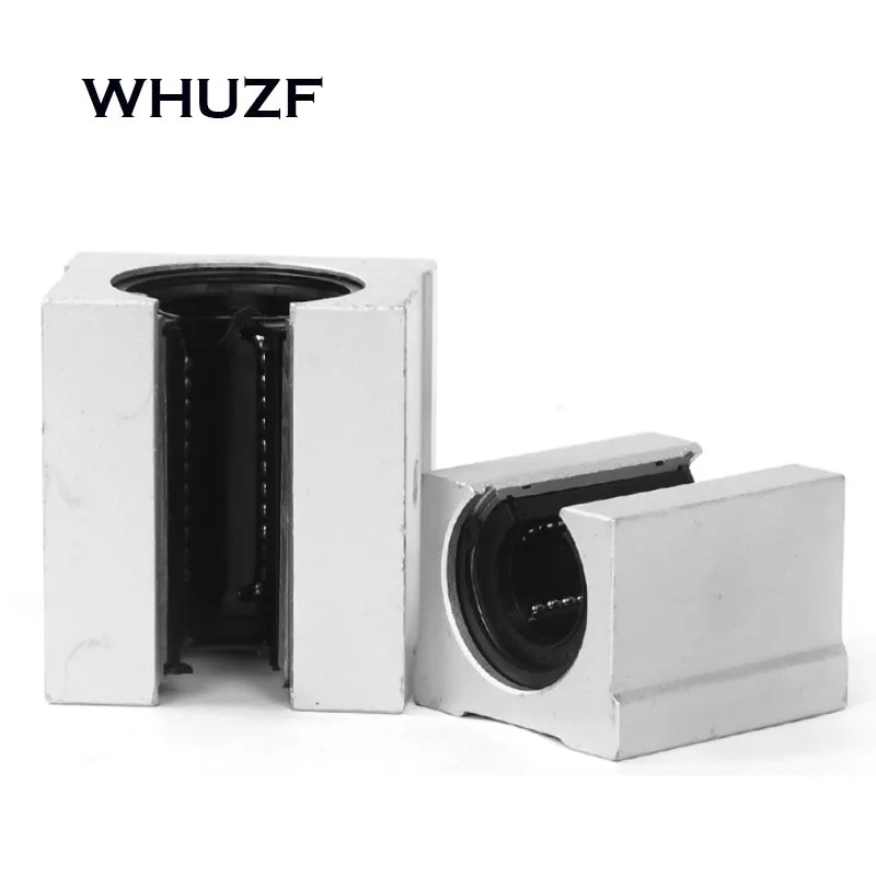 2PCS SBR30UU Aluminum Block 30mm High Quality Linear Motion Ball Bearing Slide Block Match Use SBR30 Linear Guide Rail CNC Parts