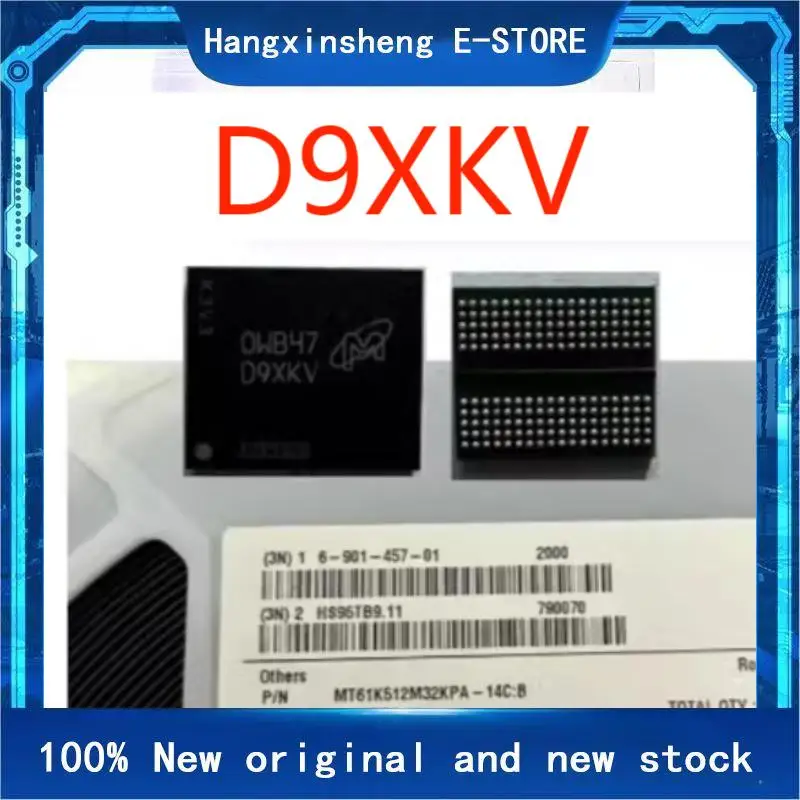 1-10PCS/LOT MT61K512M32KPA-14C: B code D9XKV storage particle 16Gb DDR original