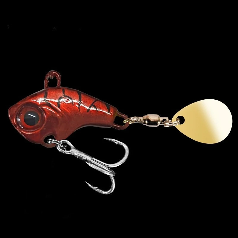 1 Stück Weitwurf-Vib-Wobbler mit Jighead, vibrierender Daumenköder für Süß- und Salzwasser-Meeresangeln, Spinnerbait-Angelzubehör