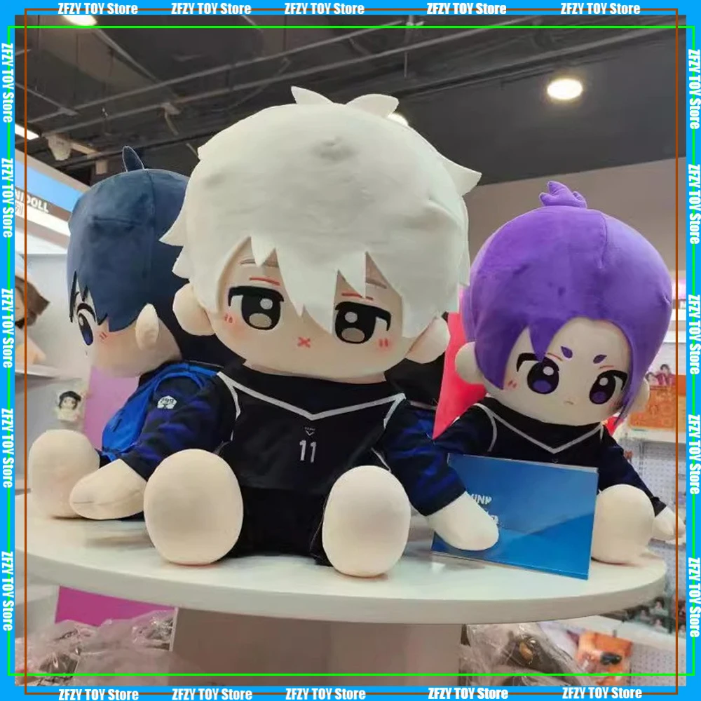 

40cm Blue Lock Plush Toy Bachira Meguru Plush Nagi Seishiro Mikage Reo Chigiri Hyoma Stuffed Plush Anime Figure Toy Custom Gift
