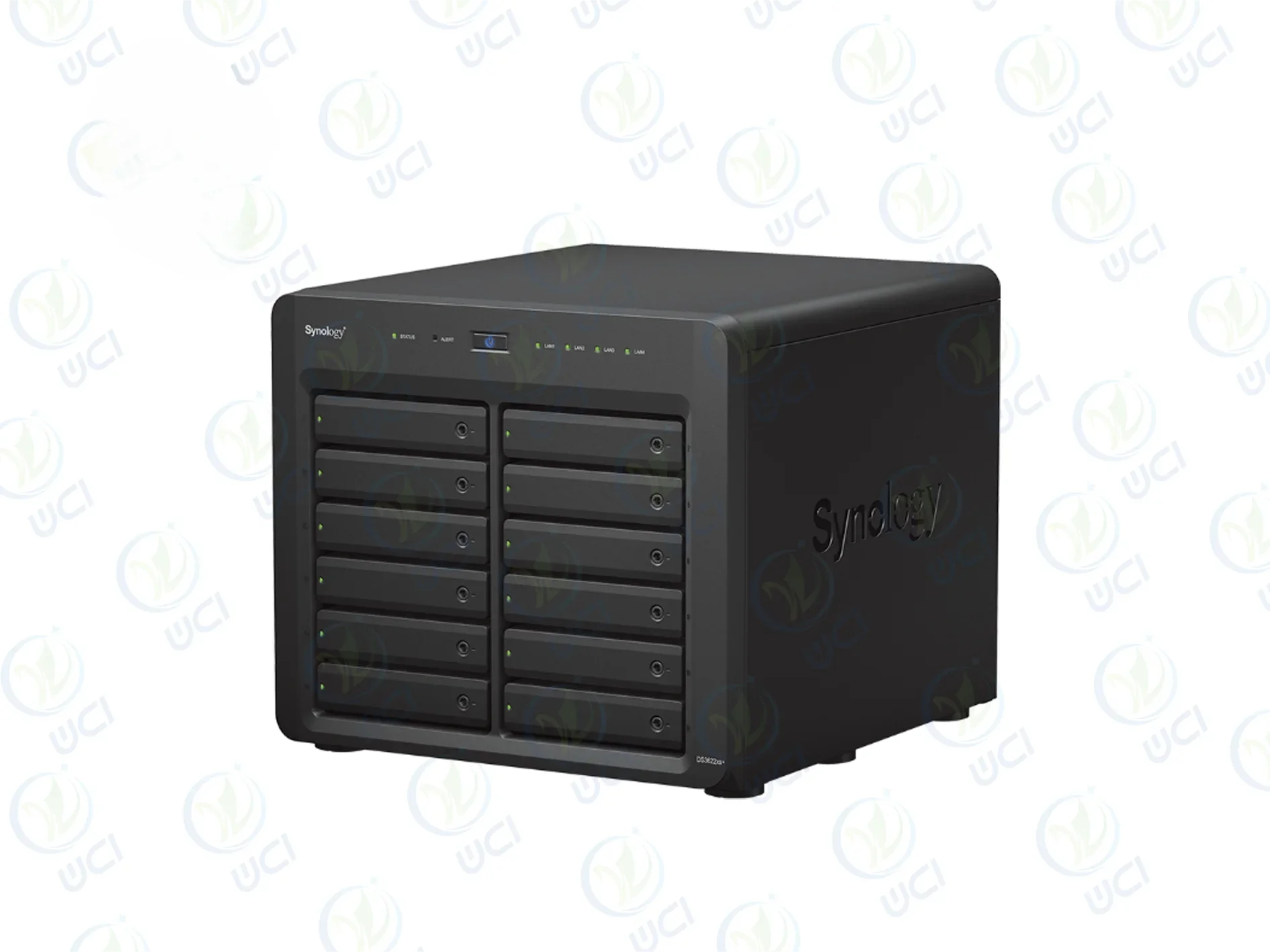 Synology 12 Bracket Disk Station DS3622xs + (Diskless) Network Storage NAS Disk Array Housing 2U Rack Size Solution