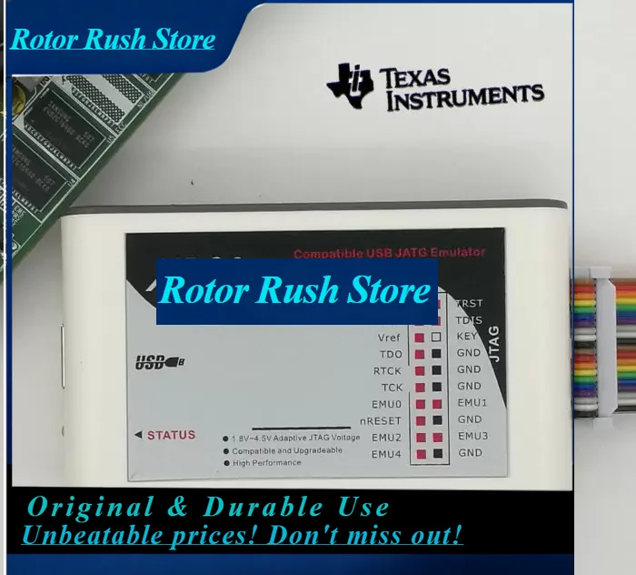 RoRuSXDS200 Emulator High Performance Far More Than XDS100V2V3 Compatible With The Original Factory Upgradeable Dual Backup