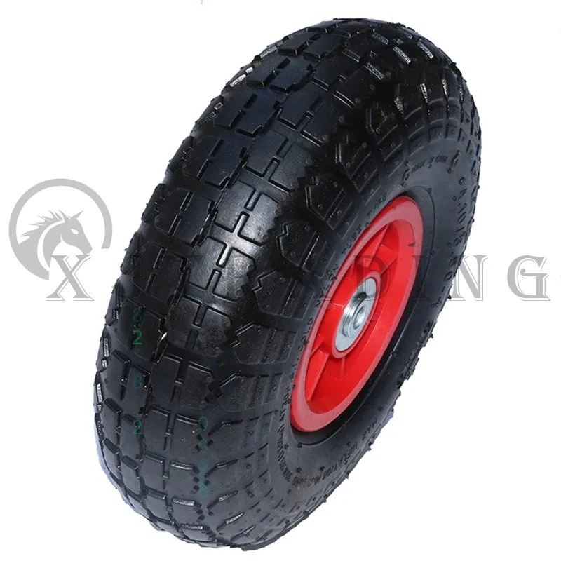 4.10/3.50-4 Rubber Inflatable Kayak Canoe Trolley Transport Wheel Tire Tyre Accessories