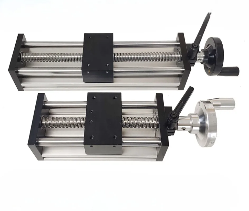 

Transmission Ball Screw Linear Guide Slide Table Motion Module with Manual Handwheel and Cross Lift