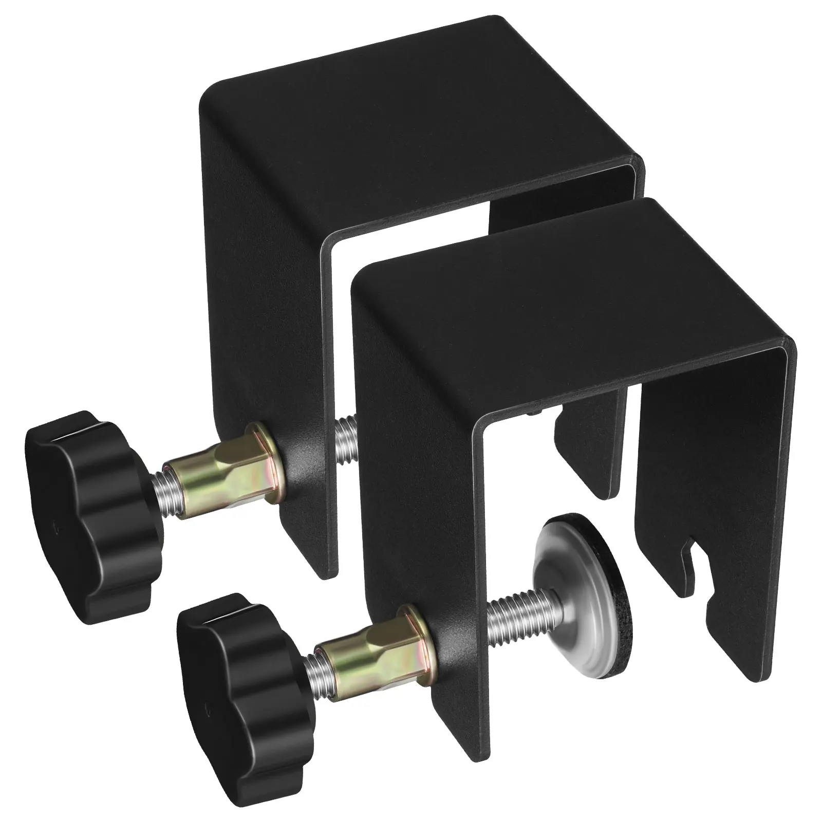 

2 pcs Drawer Cabinet Clamps Steel Holder Tools Cabinet Clamps Clip Adjustable Claw Mount Kit Fixing Accessories