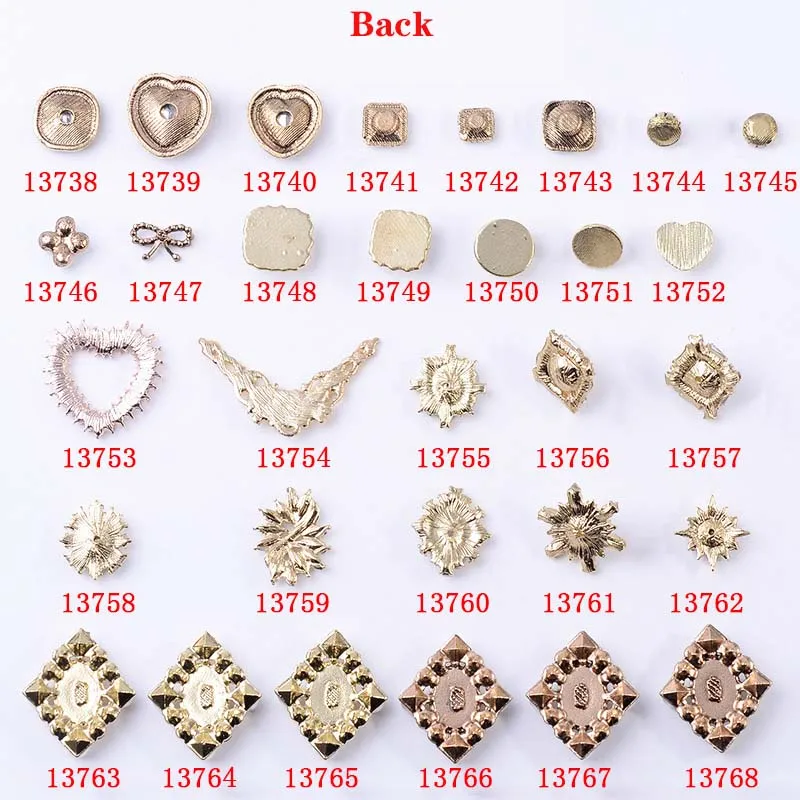 10pcs/bag New Style KC Gold Rhinestones/imitation Pearl Handmade Materials Diy/Clothing/bag/button Alloy Accessory