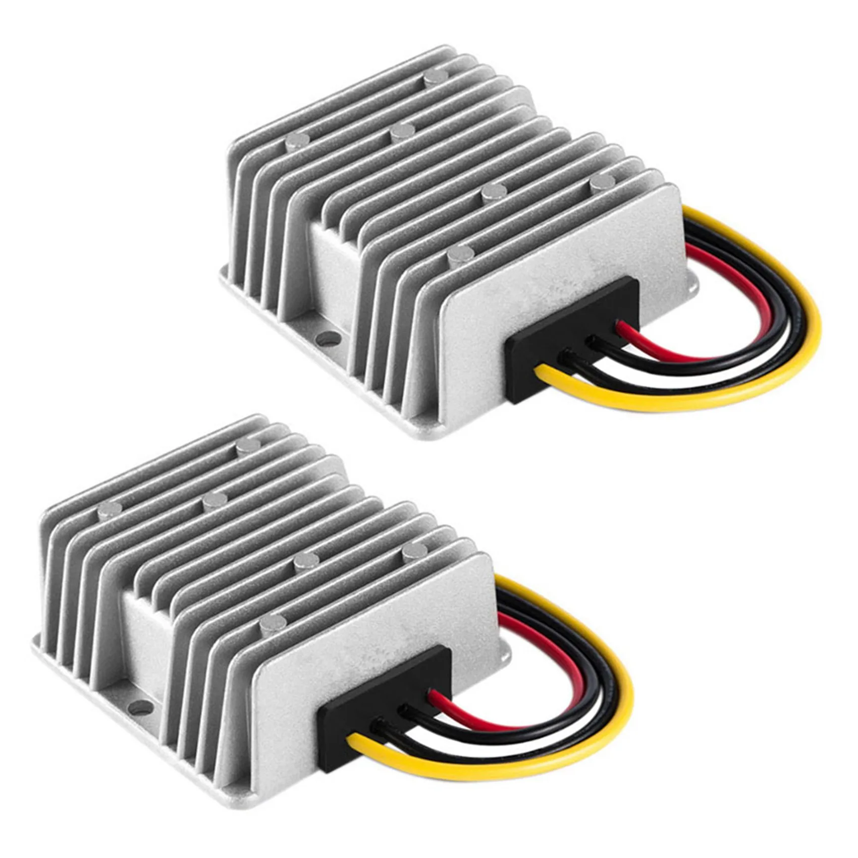 Step Down Buck Converter, prova de umidade, redutor de tensão, 48V a 24V, 10A, 240W, 2X