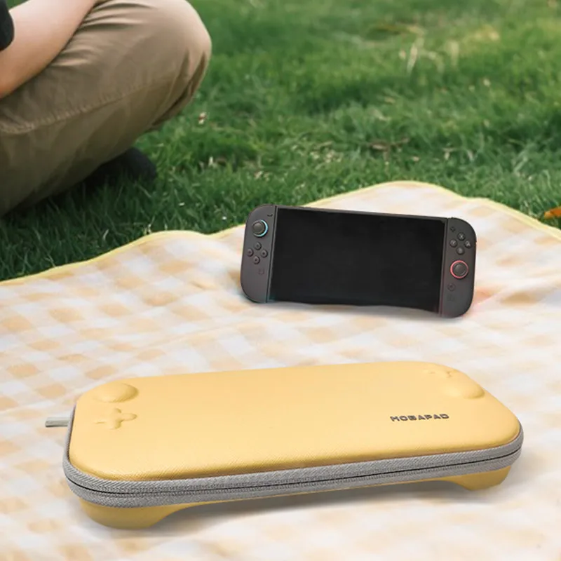 MOBAPAD P1 Tragetasche für Nintendo Switch 2, Aufbewahrungstasche, JoyPad mit YKK-Reißverschlüssen, Gehäuseschale, Schutzhülle für Switch 2