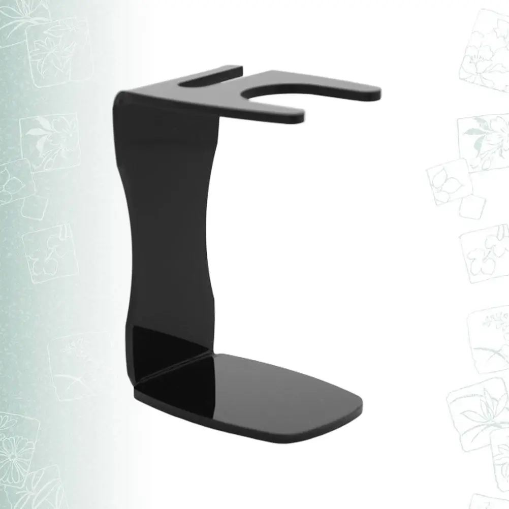 

Men Acrylic Shaving Brush Stand Holder Elegant Drip Dry Organizer for Home Barber Salon Shave Brush Organizer Razor Stand