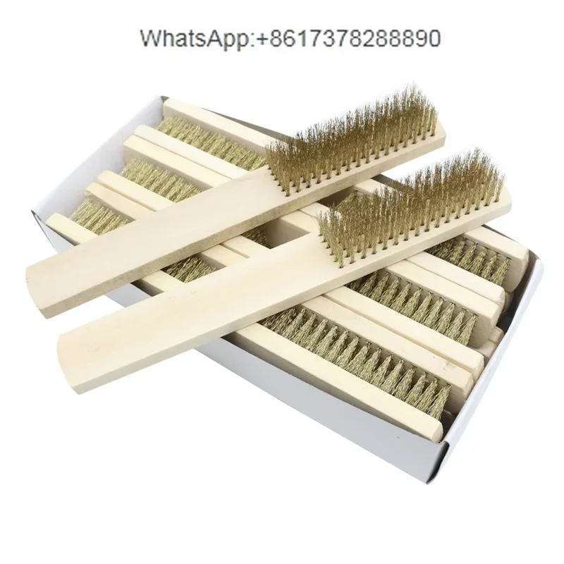 

Wenwan soft and hard bristle brush walnut diamond bodhi child cleaning tool removal steel wire brush and maintenance brush