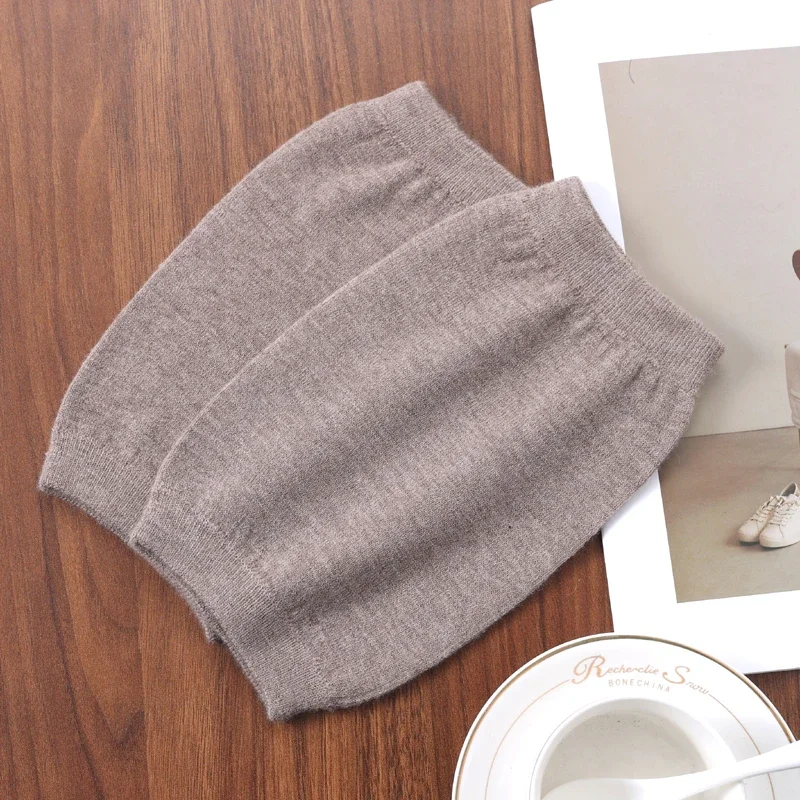 100% カシミヤ膝パッド冬薄型デザイン暖かさ冷たい脚夏空調必須膝スリーブ関節保護用