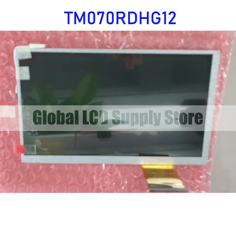 Original LCD Display Screen Panel para TIANMA, novo e transporte rápido, 100% testado, TM070RDHG12, 7,0"