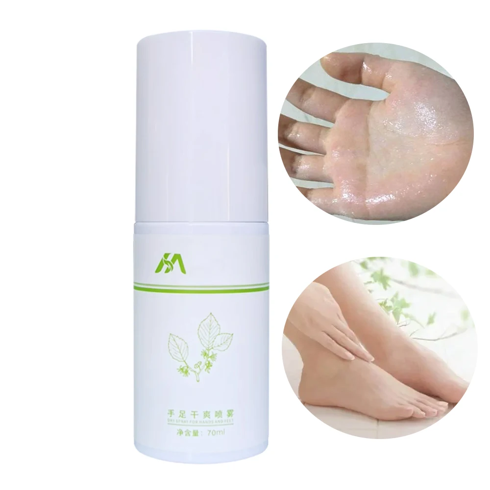 

Hands Feet Antiperspirant Spray Antibacterial Remove Odors Refreshing For Hand Foot Armpits Hyperhidrosis, Excessive Sweating