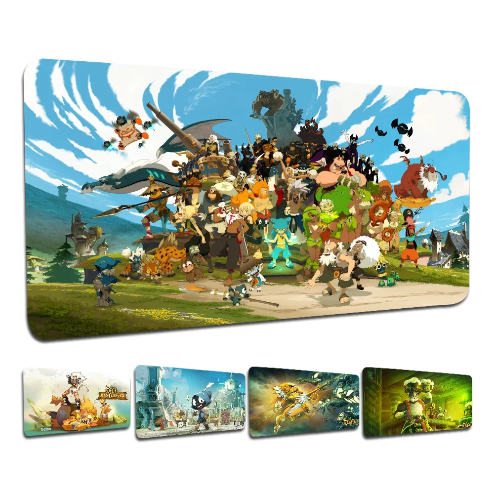 Dofus Custom Skin Office Computer Desk Mat Table Keyboard Big Mouse Pad Laptop Cushion Non-slip