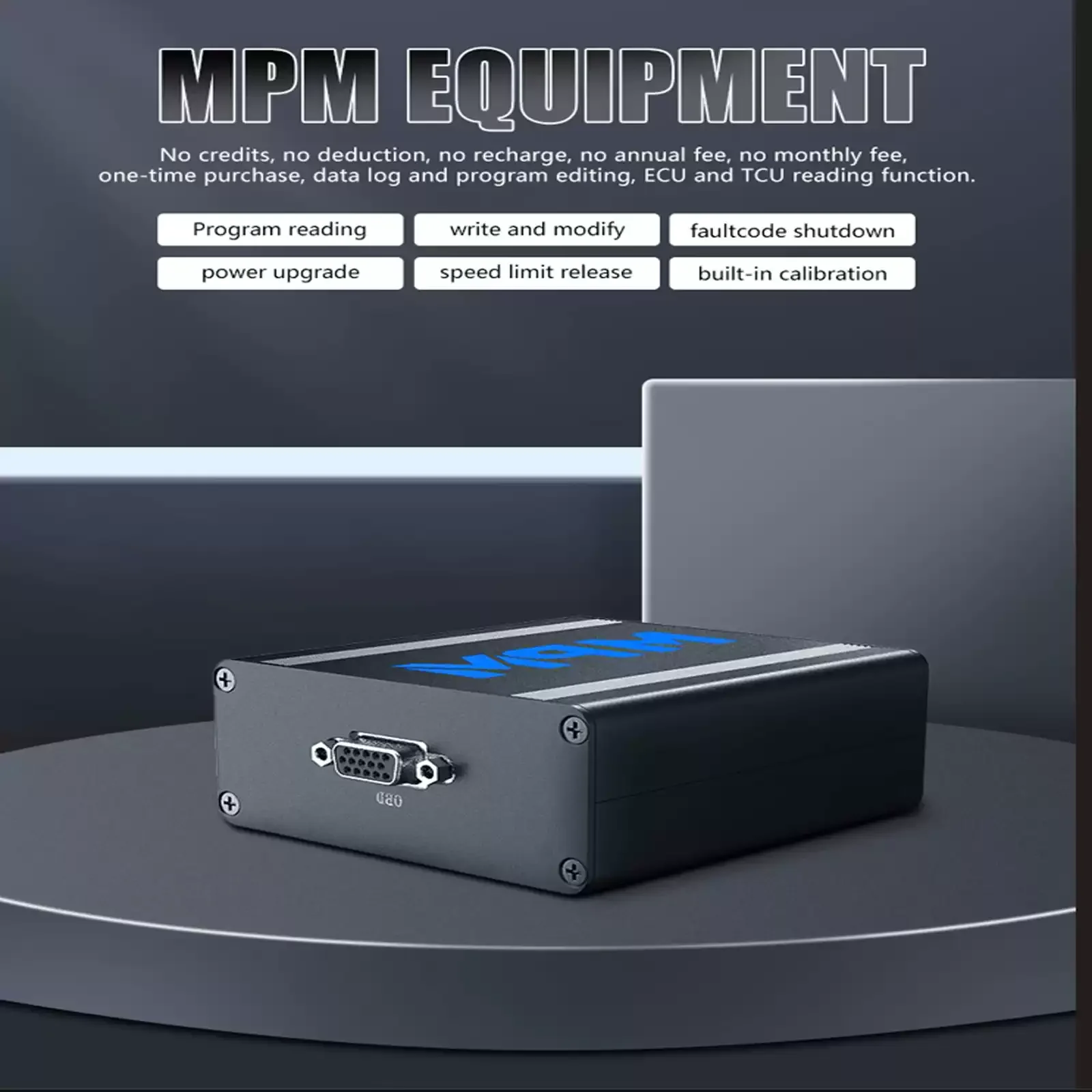 MPM OTG American Car Programming Flash Diagnostic Tool MPM ECU TCU Programming Tools V5.1.28 ECU TCU Chip Tuning Tool