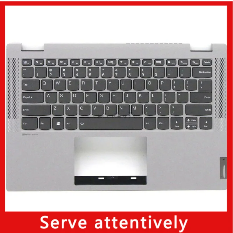 

New Palmrest w/ Backlit Keyboard For Lenovo ideapad Flex 5-14IIL05 5-14ITL05 14"
